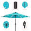Parasol de marché éclairé 90 po Scheibe-203536001