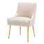 Chaise d'appoint en velours Surles-1918520125