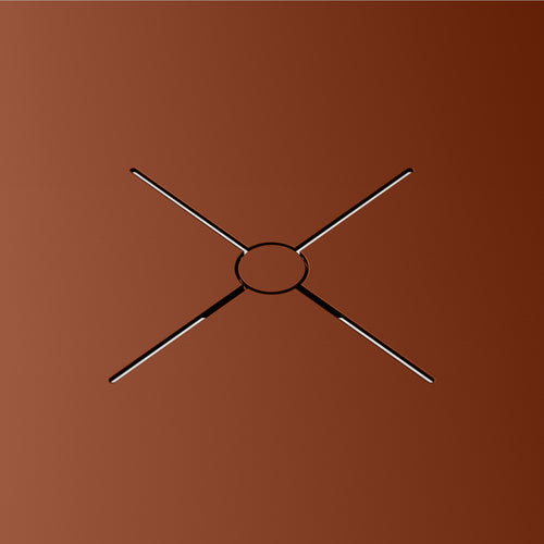 X 48'' Metal Outdoor Dining Table, Rust