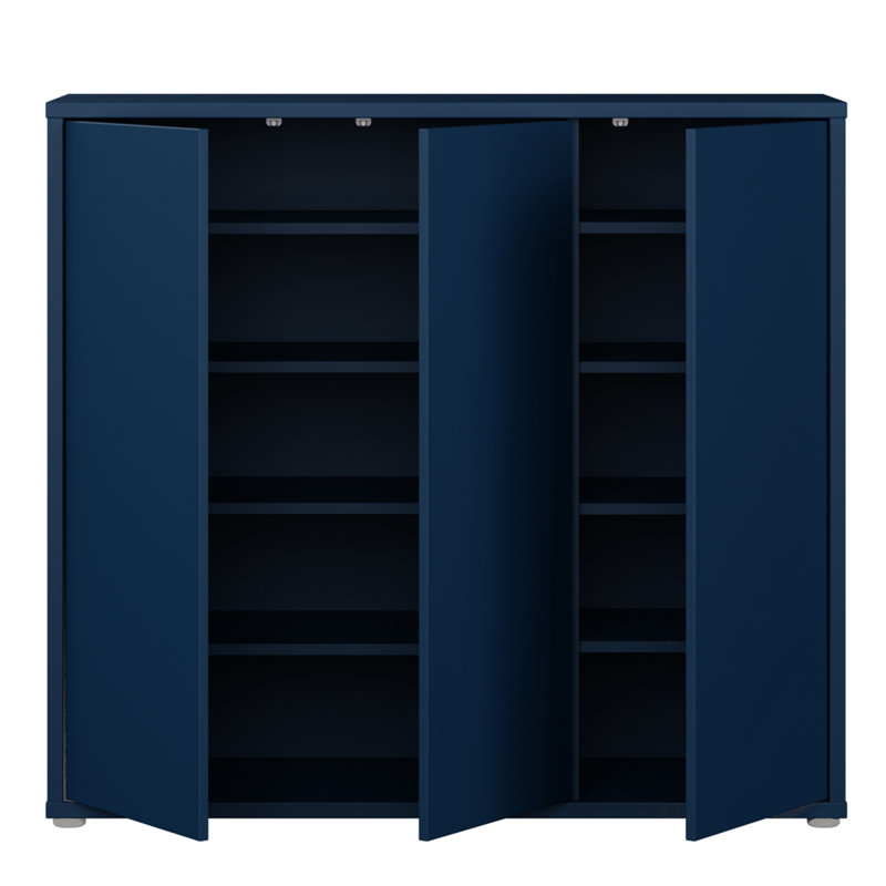 Alice Springs 12 Pair Shoe Storage, Navy
