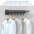 Swarthout Iron Wall-Mounted Drying Rack
