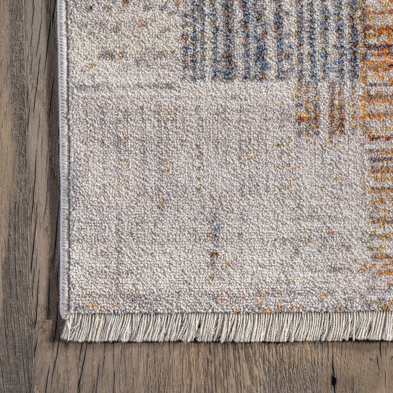 Ludora Abstract Indoor Rug, Rectangle 4' x 6'