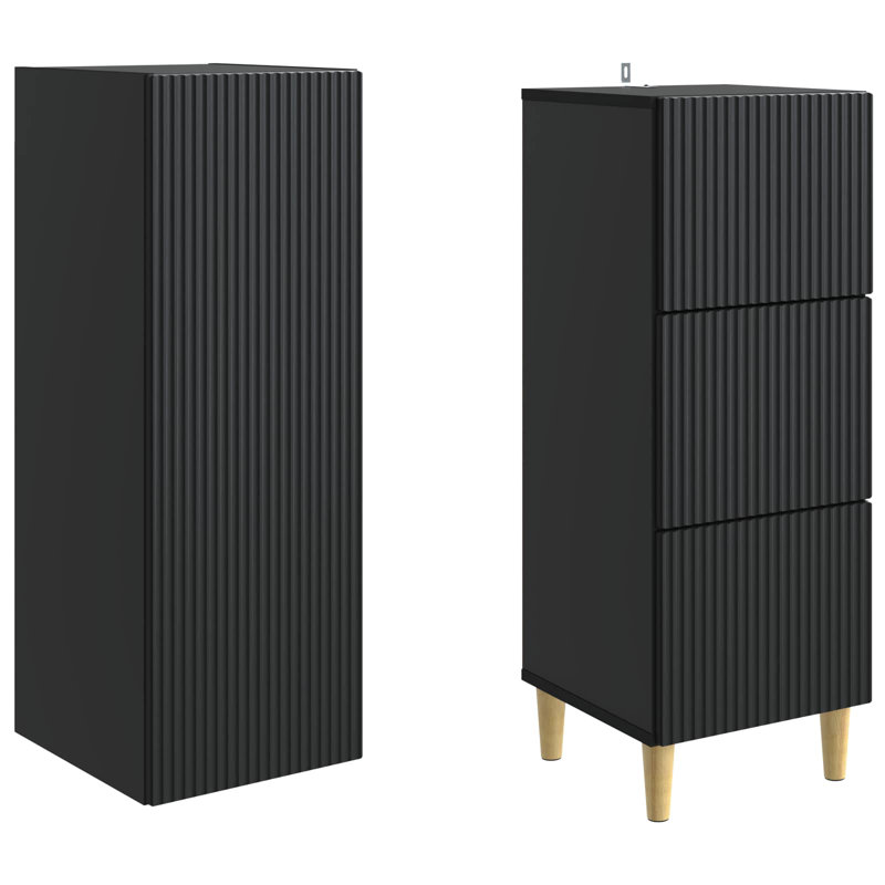 Storage Cabinet, Black