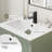 Daum 24" Single Bathroom Vanity With Ceramic Sink Top, 2 Smooth Drawers, Faucet-102980748