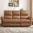 78.7" Wide Modern Multifunctional Soft Comfortable Upholstered Power Reclining Sofa with USB & Type-C Ports , 3-Seater Recliner Couch