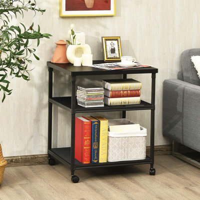 Kynslea 69cm H x 60cm W Utility Cart with Wheels