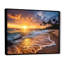 Photo de plage, coucher de soleil, Serenade IX - art mural plage côtière-1238991336-1238991348
