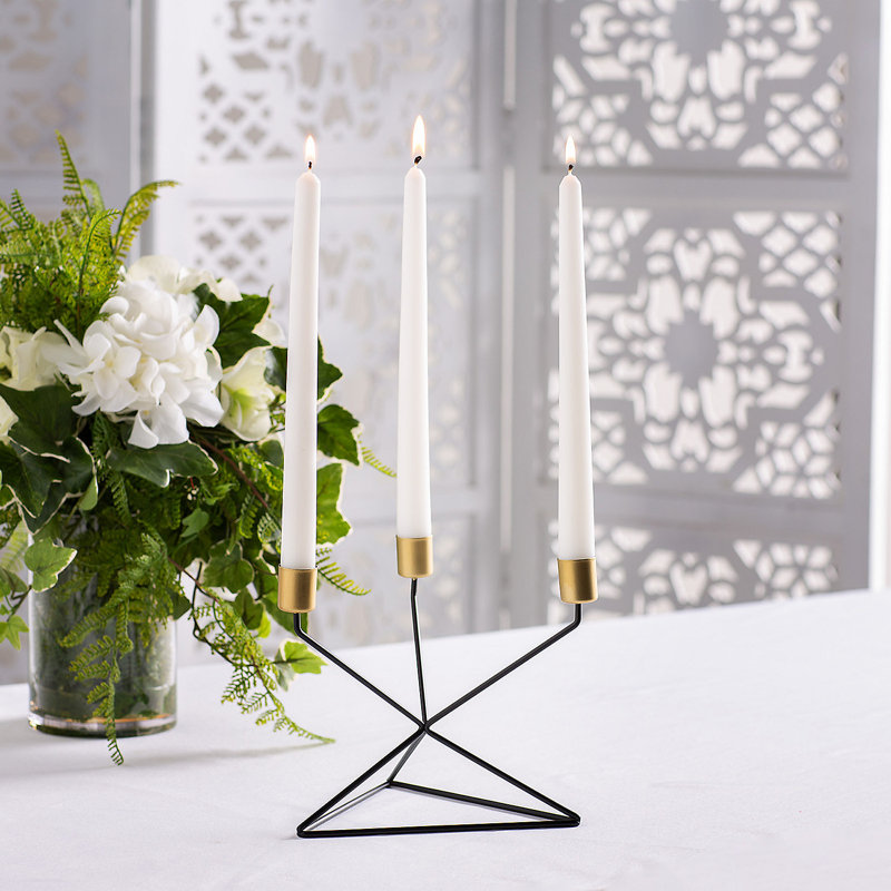 7.7'' H Metal Tabletop Candelabra