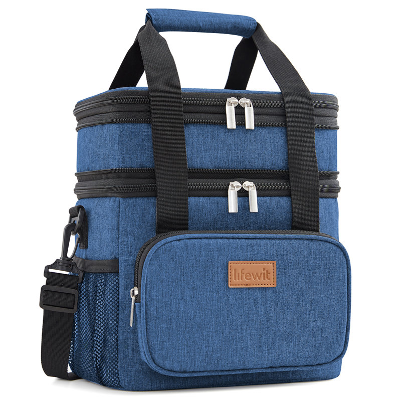 Glacière en tissu, Bleu foncé
