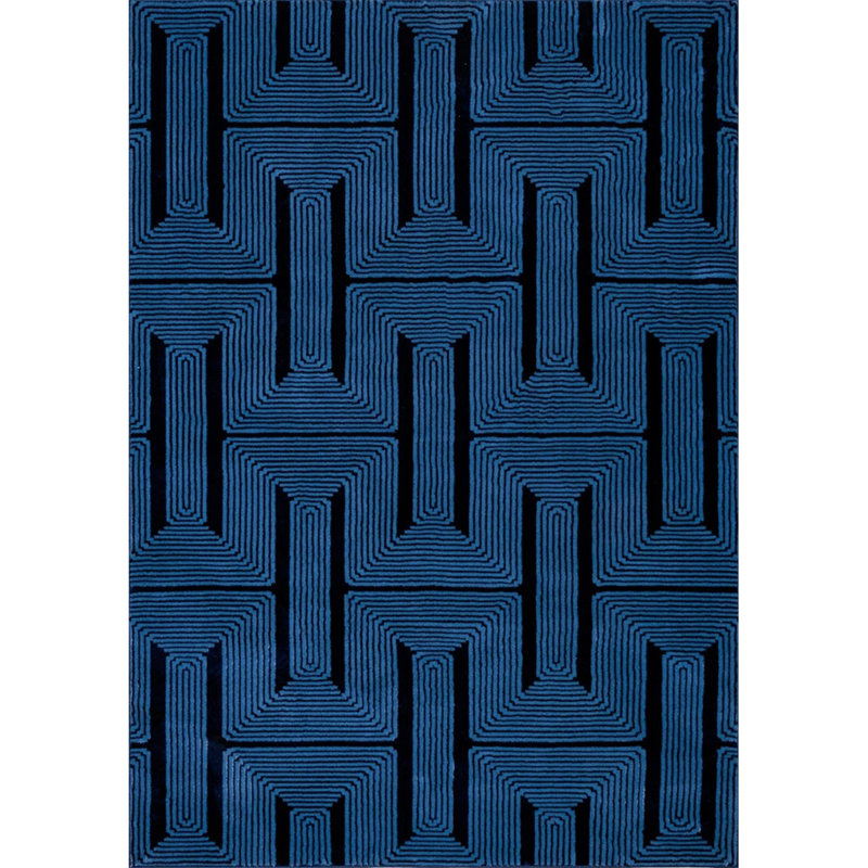 Geometric Indoor / Outdoor Area Rug, Runner 60 x 110 cm