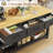 60" Solid Thick Wood Top Kitchen Island with Power Outlets , 3 Deep Drawers & 2 Open Shelves Storage Cabinet-1735154773