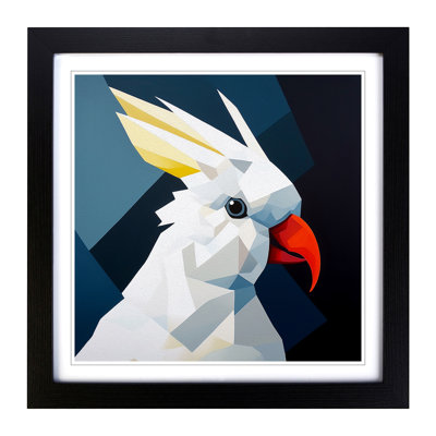 Cockatoo Constructivism No.5 - Framed Print