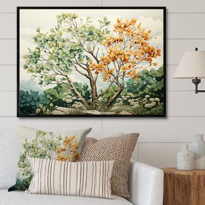«American Basswood Tree Lyrical I», reproduction sur toile