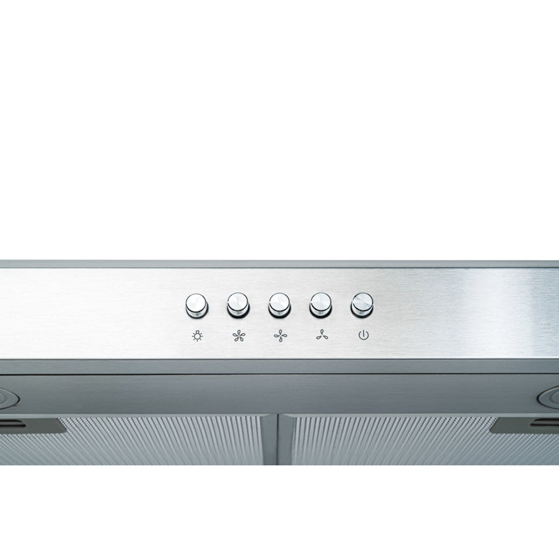 Hotte sous un meuble convertible Blue Ocean 500 CFM avec conduit convertible