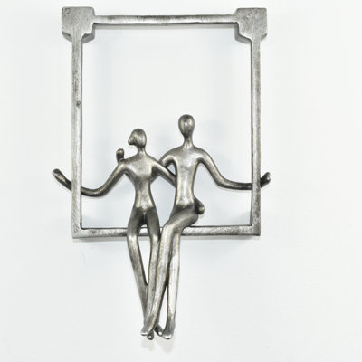 Sculpture de couple Adam et ses amis