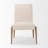 Linen Parsons Chair in Cream-1029794507