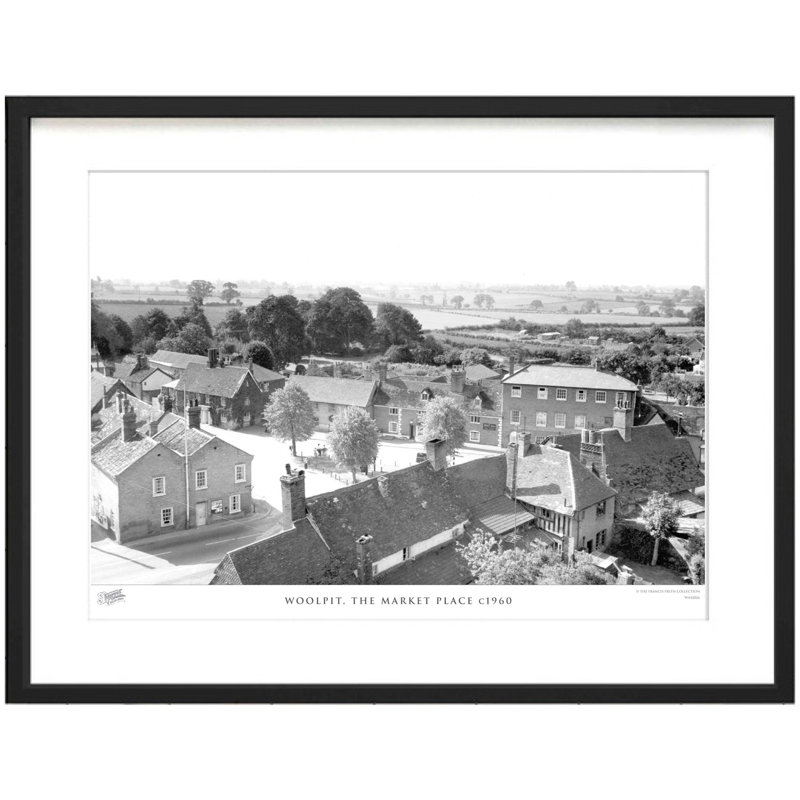 Woolpit, The Market Place C1960 by Francis Frith - Single Picture Frame Print, 40cm H x 50cm W x 2.3cm D