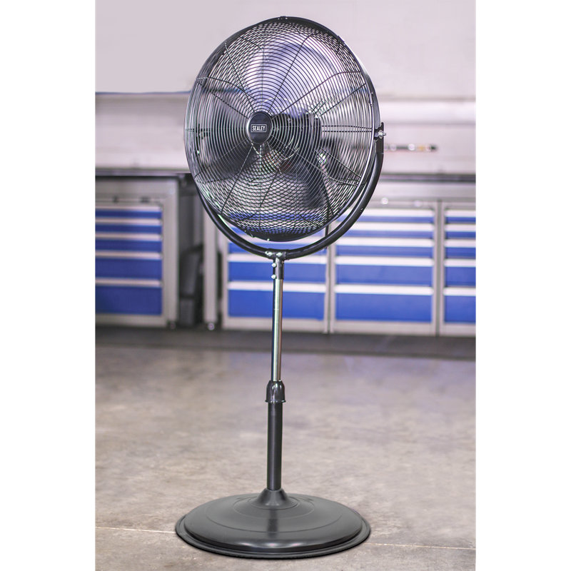 Industrial High Velocity 51 cm Pedestal/Standing Fan
