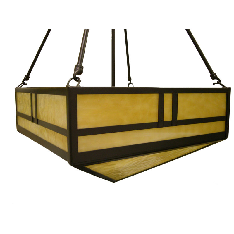 Longmire 4 - Light Geometric Chandelier