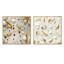 Kelm - Ensemble de 2 collages abstraits carrés-101843981-101843983