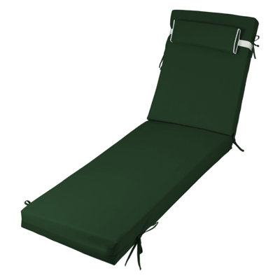 3-inch Thick Outdoor Lounge Chair Cushion-waterproof And Anti-fading, Suitable For Most 72-inch Pool Terrace Chairs.