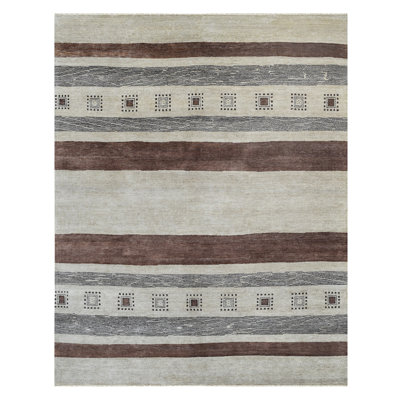 Hand Knotted Wool Southwestern Area Rug