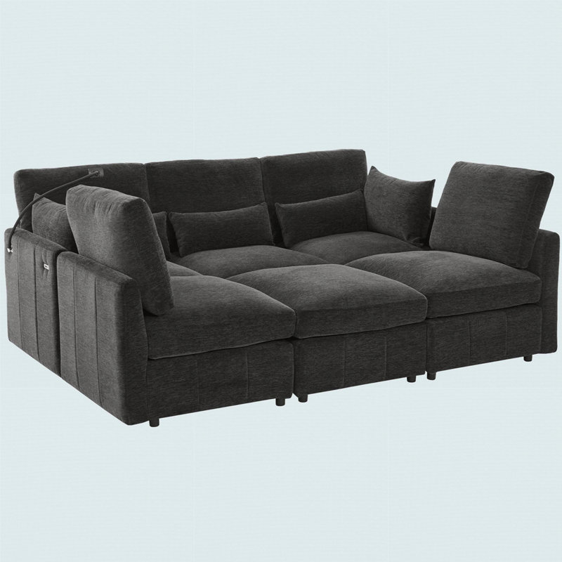 Canapé modulaire Modern, Black