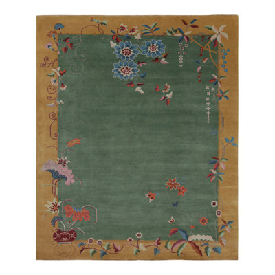 Hand Knotted Wool Rug