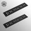 Grille d’air thermovictoriane en fonte d’aluminium 3,5 po x 16 po noir