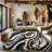 Galaxy Series Abrstract Black/Gray/Ivory/Beige Area Rug-216689580