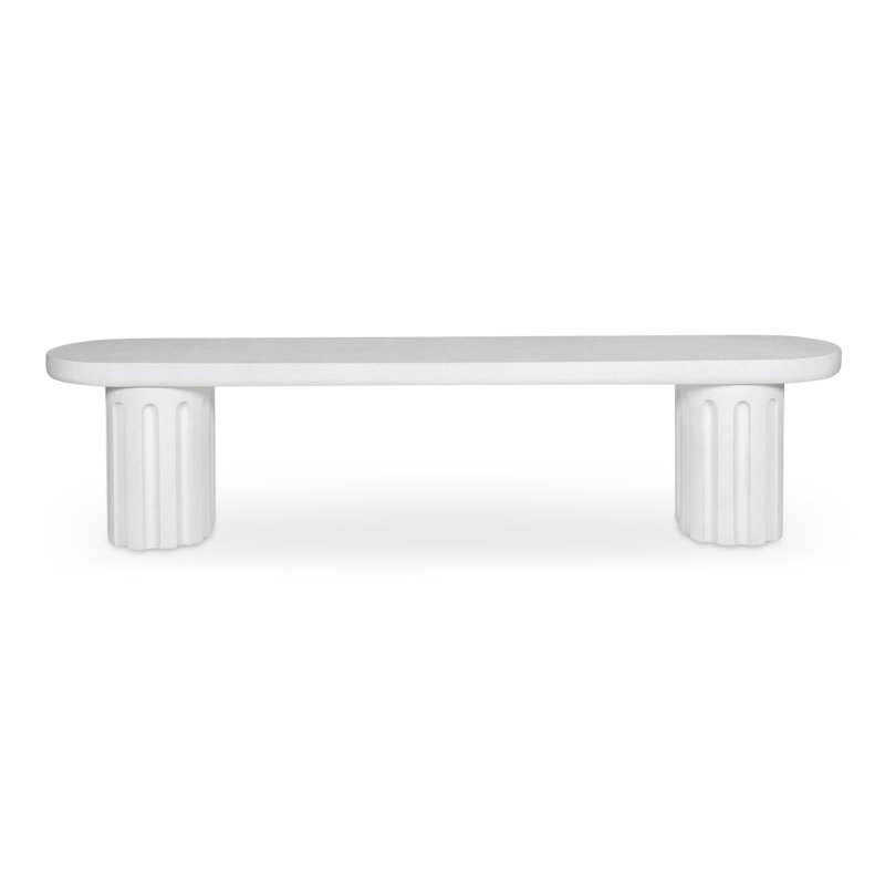 Pipperidge Concrete Outdoor Bench