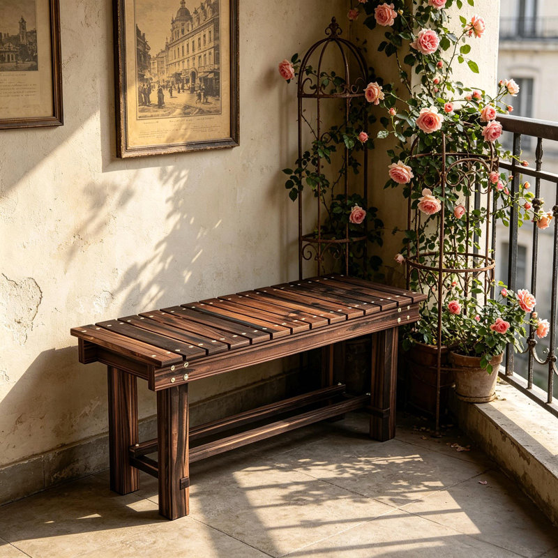 Banc moderne, banc de jardin, banc de patio, banc de véranda, sièges partagés pour deux