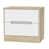 White Matt/Bardolino Oak
