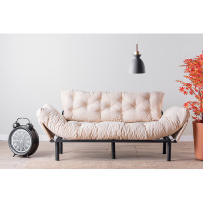 88.58" Upholstered Sleeper Sofa by East Urban Home