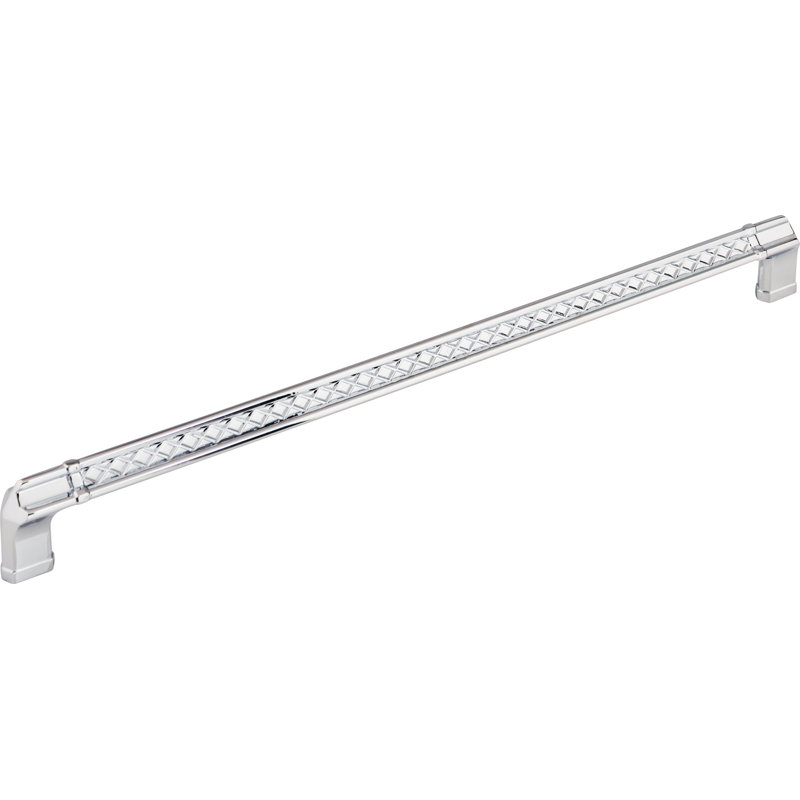 Tower Bridge Bar pull, Polished Chrome, 12" Center to Center