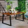 Serna Rectangular Acacia Outdoor Dining Table