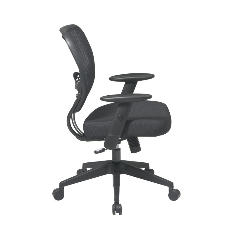 Chaise de travail ergonomique en filet SPACE, Diamant - jet