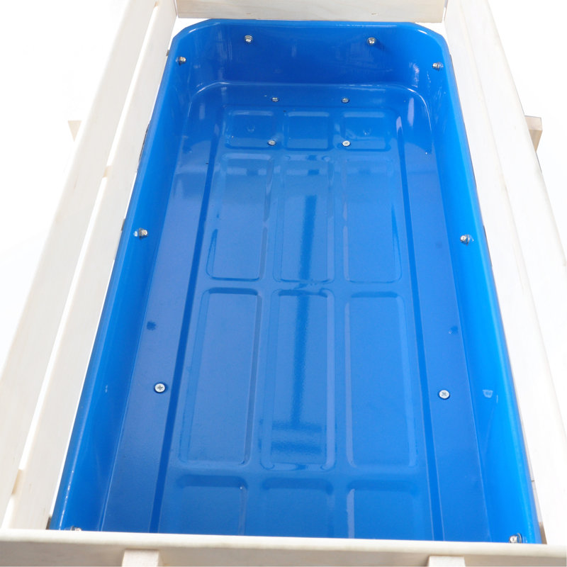 Chariot de jardin pour l'extérieur, Bleu
