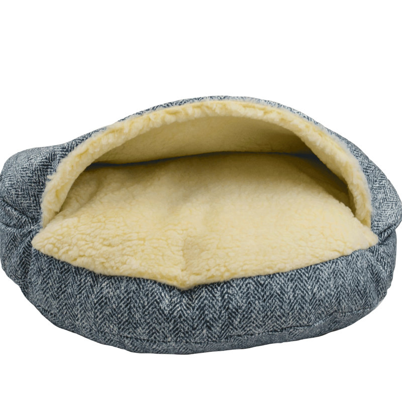 Extra Large Palmer Indigo Orthopedic Hooded Dog Bed
