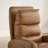 Genuine Leather Swivel Power Recliner-2040360759