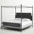 Clinchport Metal Canopy Bed-404253183-404253177