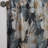 Monochrome Tropics Tropical Pattern IV - Tropical Velvet Curtain - Room Darkening - 1 panel-107597900