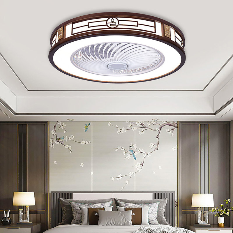 Ventilateur de plafond 22,4 po avec télécommande et lumières DEL