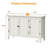 3-Door Buffet Cabinet With Adjustable Shelves
