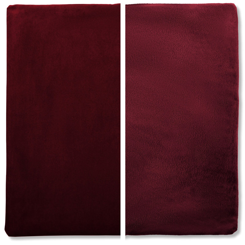 2 pièces luxueuses en duvet carré haut de gamme, Arizona marron, 16 po x 16 po, Housse de coussin seulement - sans insert