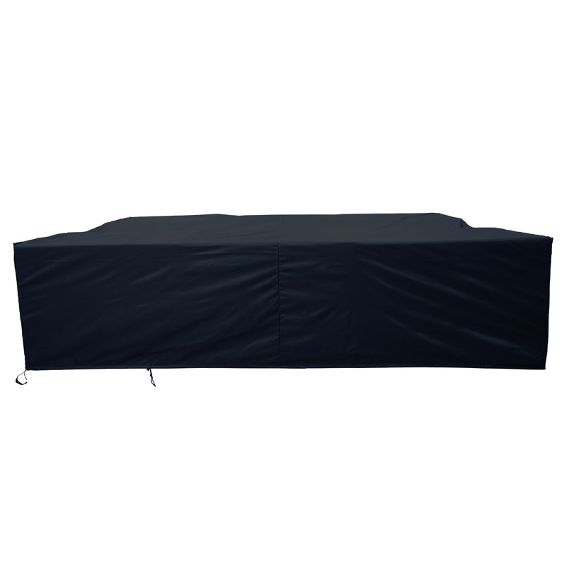 Outdoor Conversation Set Cover, 28'' H x 110'' W x 84'' D