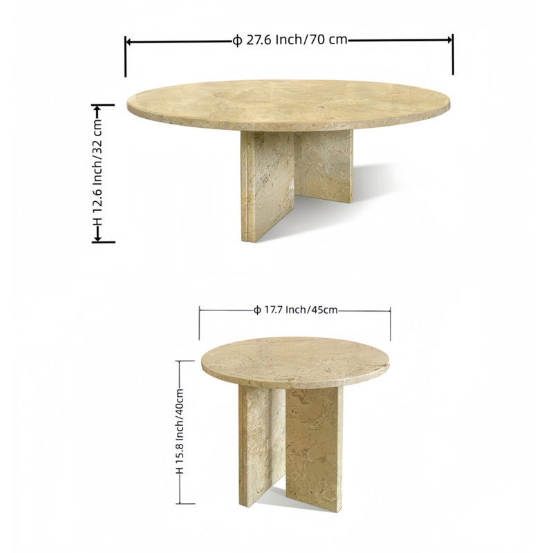 Stylish Glod marble coffee table