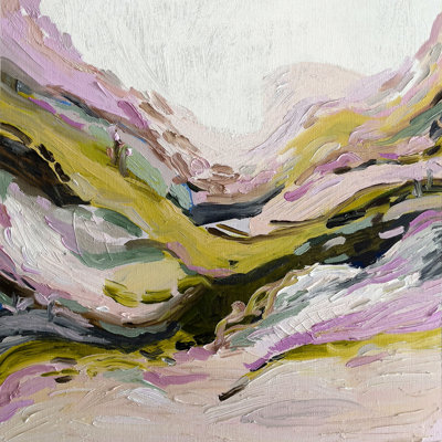" Connected Abstract " Painting Print