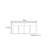 American modern minimalist light luxury sideboard
