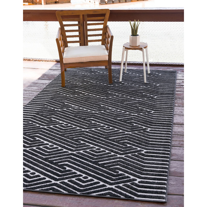 Couleur du tapis d'extérieur Claudia, Rectangle 9 pi x 12 pi